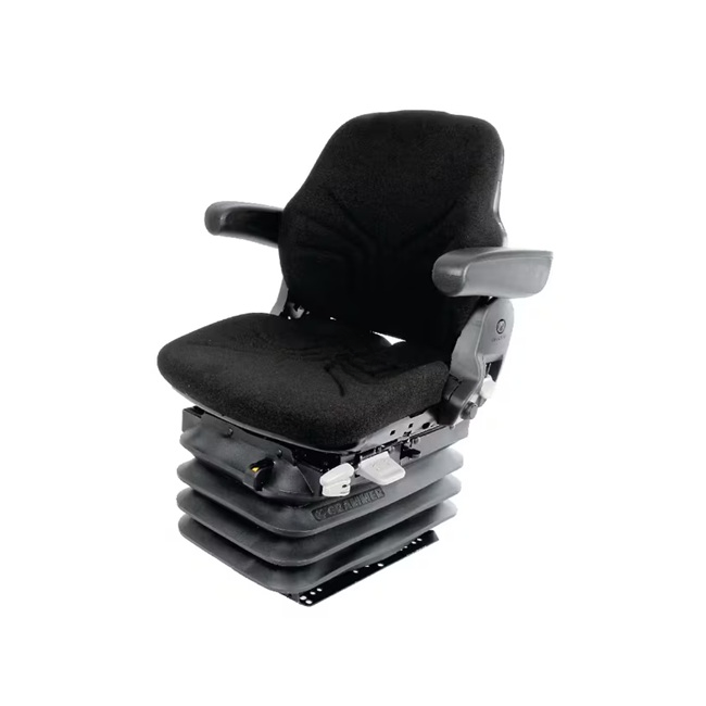 Scaun universal cu suspensie pneumatică MSG95G/721 negru cu tapițerie din pânză