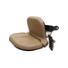Scaun pasager John Deere tapițerie bej confortabilă, spătar ergonomic, suport montaj robust, calitate premium 