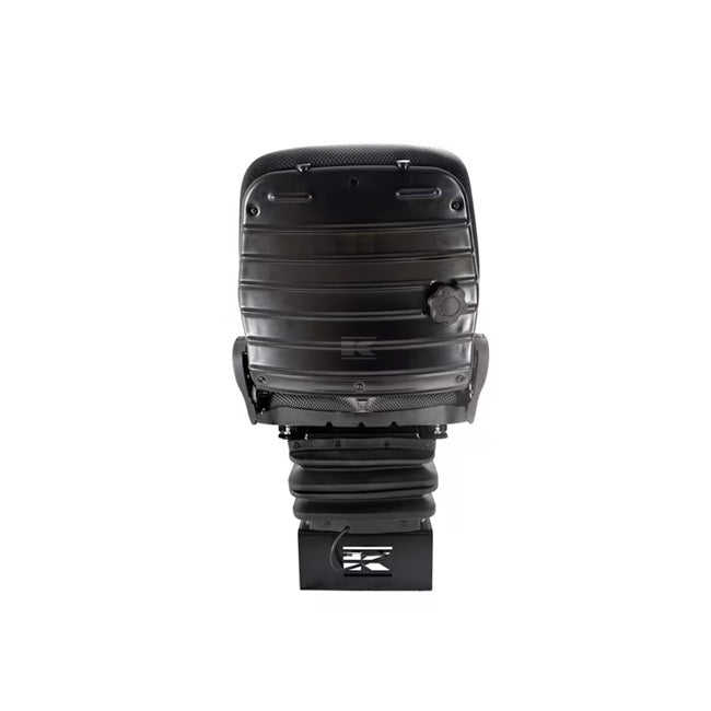 Scaun K-Lux pneumatic 485mm - vedere spate cu compresor 12V incorporat
