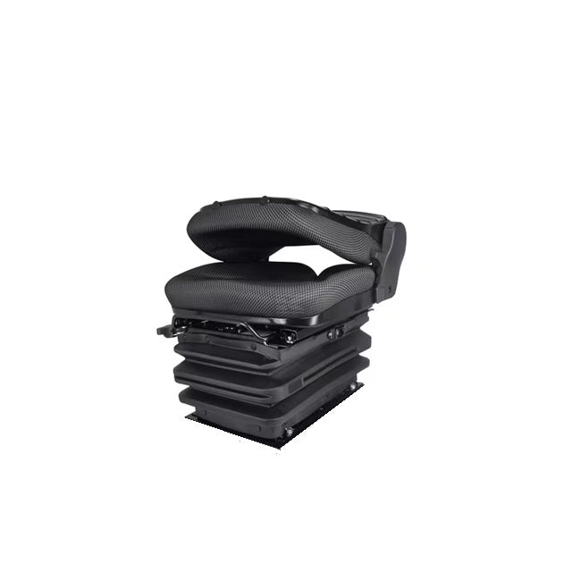 Scaun K-Lux pneumatic negru antracit - vedere laterală
