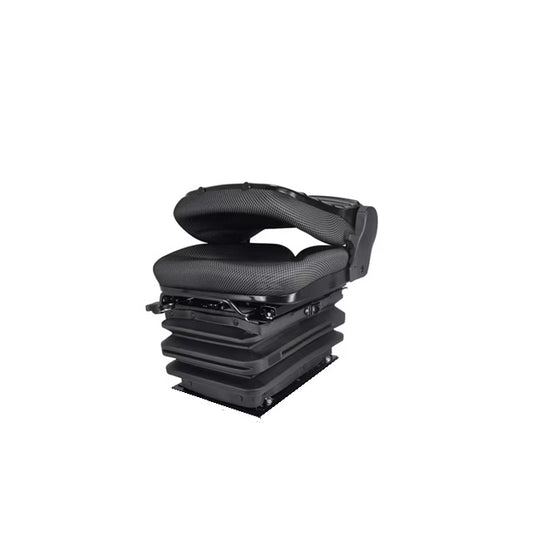 Scaun K-Lux pneumatic negru antracit - vedere laterală
