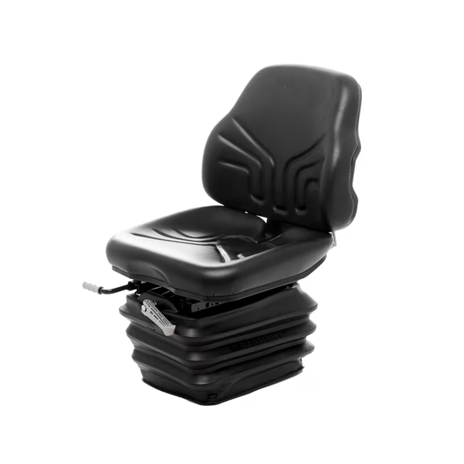 Scaun cu suspensie mecanică Grammer MSG283/520 negru cu tapițerie PVC