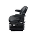Scaun pneumatic Grammer MSG95G/731 Maximo Comfort cu tapițerie PVC neagră și reglare înălțime 8 cm - vedere laterală
