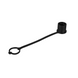 Capac protecție cuplă rapidă hidraulică tip tată 1/2 inch dop praf negru