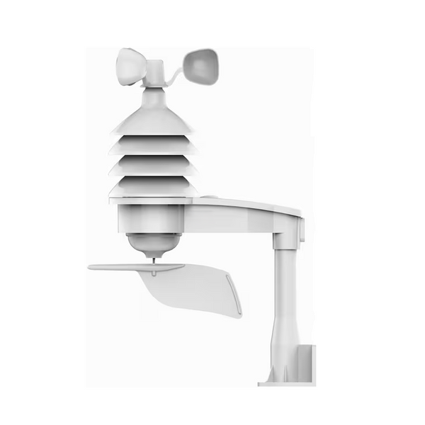 Senzor exterior pentru stația meteo SM57PRO, cu anemometru cu cupe, giruetă și suport de montare