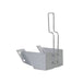 Suport papuc de blocare G 36 zincat Schneider vedere frontală cu braț metalic de prindere