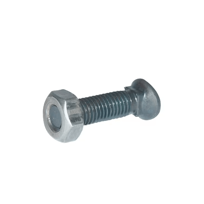 Șurub plug cap conic M10x40mm cu piuliță XAB Trade calitate 8.8 pentru fixare arc combinator și cultivator
