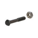 Șurub plug cap conic M10x60mm cu piuliță calitate 8.8 pentru utilaje agricole