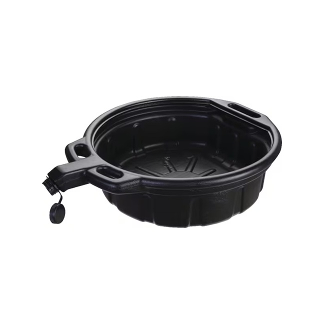 Recipient colectare ulei Groz 16l 590x468x147mm vedere laterală