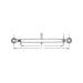 Desen tehnic tirant central 540mm cu dimensiuni filet M30 și lungime reglabilă 685-885mm