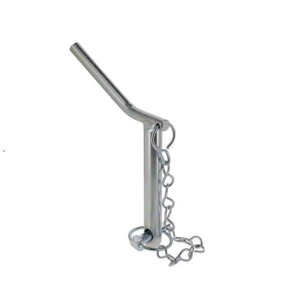 Bolt cu maner și lanț Ø19x123mm - bulon tirant central tractor compact
